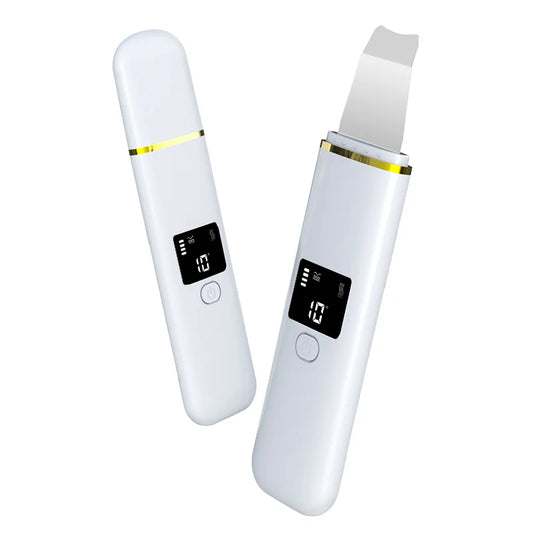 Spatule Ultrasonique Visage — Nettoyeur de Pores en Profondeur
