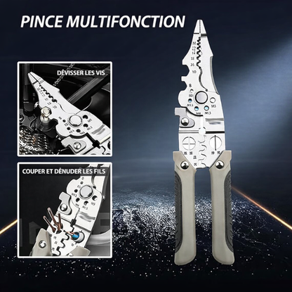 Pince Multifonctionnelle Ultra-Robuste - L'Outil Tout-en-Un Indispensable