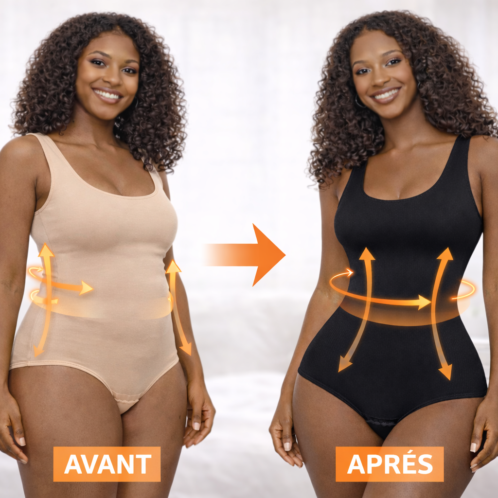 Body gainant dos nu invisible 4 en 1