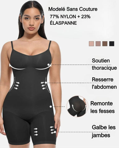 Body gainant dos nu invisible 4 en 1