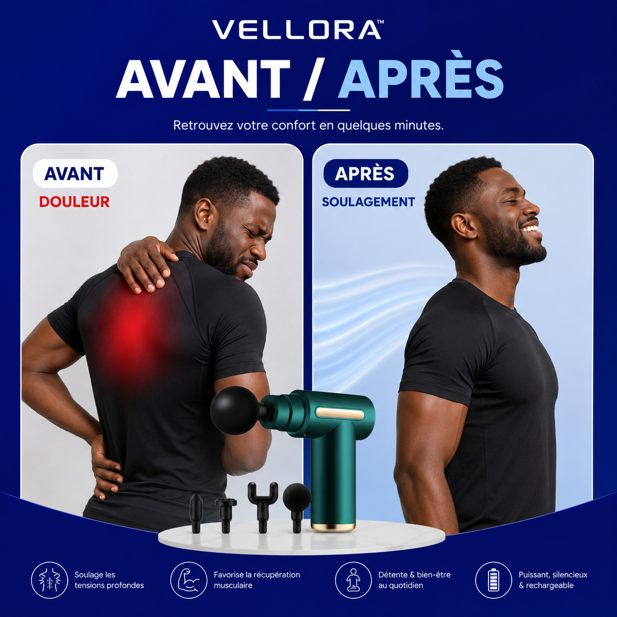Pistolet de massage